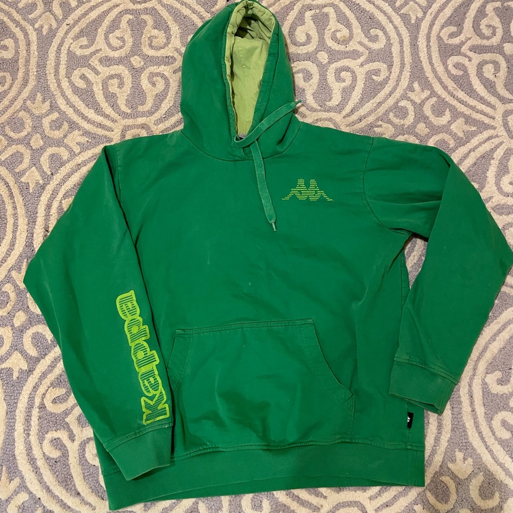 Kappa green hoodie